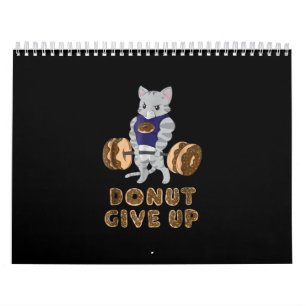 Cat Deadlift Power Hebe Donut Gym Kalender