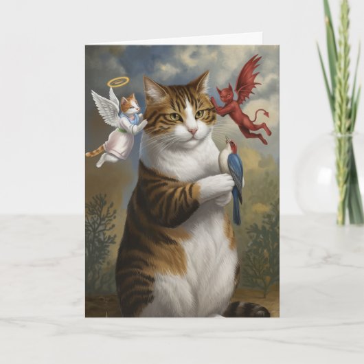 Cat Debate Karte (Vorderseite)