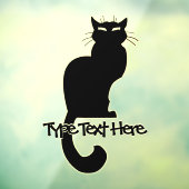 Cat Decal Personalize Cat Lover Window Decals Fensteraufkleber (Blatt 3)