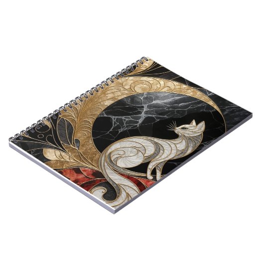 Cat Deko Journal-Notebook Notizblock (Linke Seite)