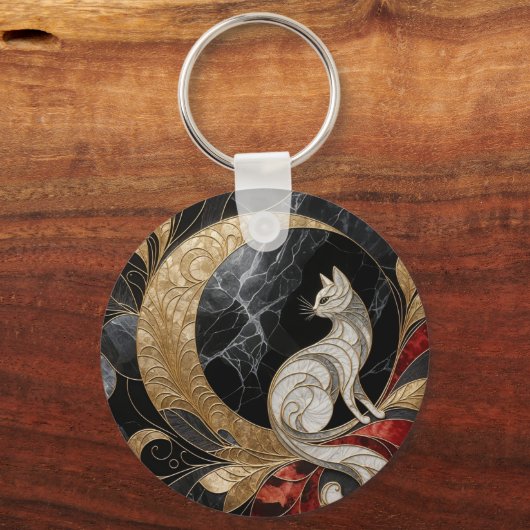 Cat Deko Schlüsselanhänger (Vorderseite)