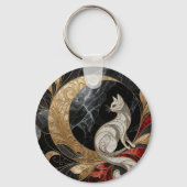 Cat Deko Schlüsselanhänger (Rückseite)