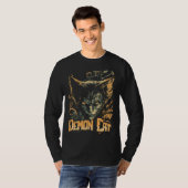 Cat Demon Cat Evil Sinister Kitty T-Shirt (Vorne ganz)