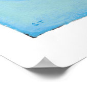 Cat Dentist lustige einzigartige whimsistische Ill Poster (Ecke)