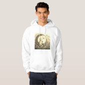 Cat Design Arabisch Hoodie (Vorne ganz)