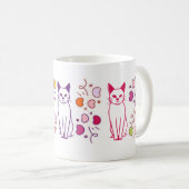 cat design mug kaffeetasse (VorderseiteRechts)