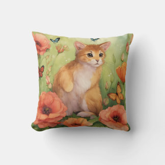 Cat Design Pillow Kissen
