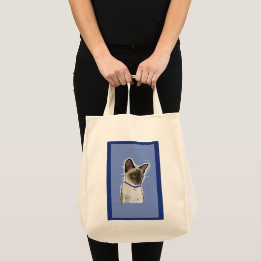 Cat Design Tote Tragetasche (Vorderseite (Produkt))