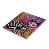 CAT DIA DE LOS MUERTOS TILE FLIESE (Seite)