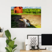Cat - Die Maus Poster (Heimbüro)