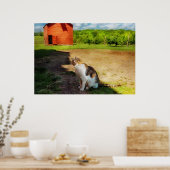 Cat - Die Maus Poster (Küche)