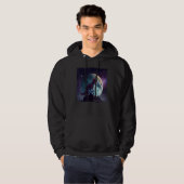 Cat Dinosaur Moon Hoodie (Vorne ganz)