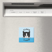 Cat Dirty Clean Geschirrspülmaschine Magnet (In Situ (Geschirrspüler))