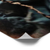 Cat Disco Poster (Ecke)