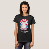 Cat Doesnt Bite Sie beurteilt Cat Mama Sarcastic C T-Shirt (Vorne ganz)