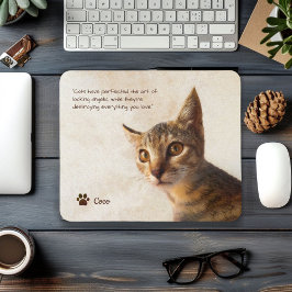 Cat Dog für benutzerdefinierte Fotos mit Vorgabe v Mousepad