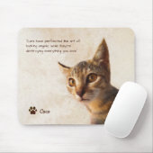 Cat Dog für benutzerdefinierte Fotos mit Vorgabe v Mousepad (Mit Mouse)