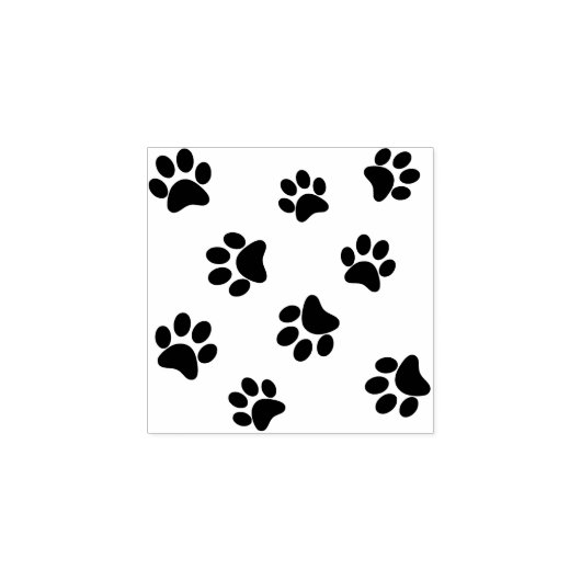 Cat Dog Paws Niedlich Funny Scrapbooking Journalin Gummistempel (Prägung)