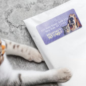 Cat & Dog Pet Care Pflege der Pflege und Pflege vo Adressaufkleber