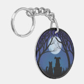 Cat & Dog Schlüsselanhänger Die besten Freunde für (Vorderseite links)