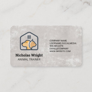 Cat Dog Zuhause   Tierschutzdienste Visitenkarte