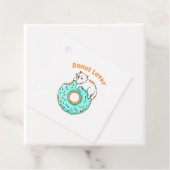 Cat Donut Lover Geschenkanhänger (Beispiel)
