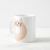 Cat Donut Tasse (Vorderseite Links)