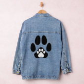 Cat Doppy Claws Niedlich Funny Jeansjacke (Hangar)