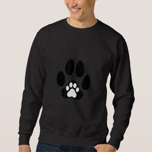 Cat Doppy Claws Niedlich Funny Sweatshirt (Vorderseite)