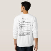 Cat Drabble Sweatshirt (Schwarzer Text) (Schwarz voll)