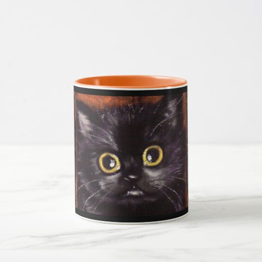 Cat Dracula Scaredy Cat Tasse (Zentrum)