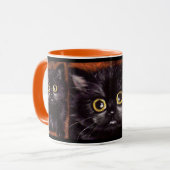 Cat Dracula Scaredy Cat Tasse (Vorderseite Links)