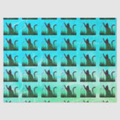 Cat & Dragons Seidenpapier (Vorderseite)