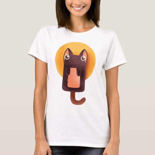 cat drawing T-Shirt (Vorderseite)