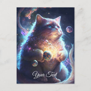 Cat Dreamer. Postkarte