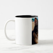 Cat Dreaming of the Beach: Tone Cat Tasse (Links)