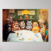 Cat Drink Party Poster (Vorne)