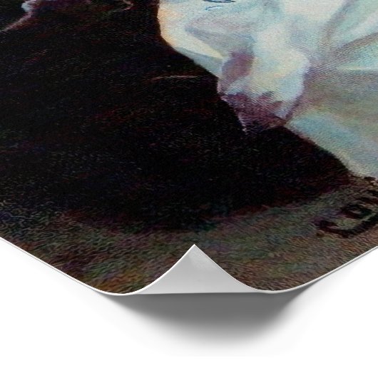 Cat Drink Party Poster (Ecke)