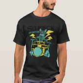 Cat Drum T-Shirt (Vorderseite)