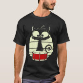 Cat Drums Drummer Cat T-Shirt (Vorderseite)