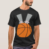 Cat Dunk cat dunking a basketball T-Shirt (Vorderseite)