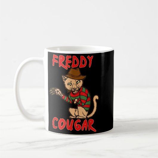 Cat _ Dy Cougar -funny Halloween For Men Women Kid Kaffeetasse (Links)