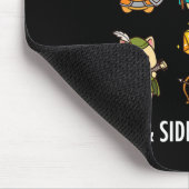 Cat Easily Distracted By Cat & Side Quests Rpg Mousepad (Ecke)