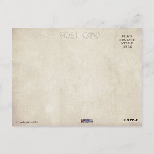 Cat-Easterbunny 😸 🐰 Postkarte (Rückseite)