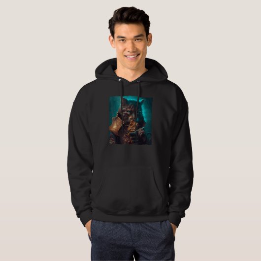 Cat Eat Chocolate Hoodie (Vorne ganz)