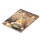 Cat Eating Ramen v1 Notizblock (Rotiert)