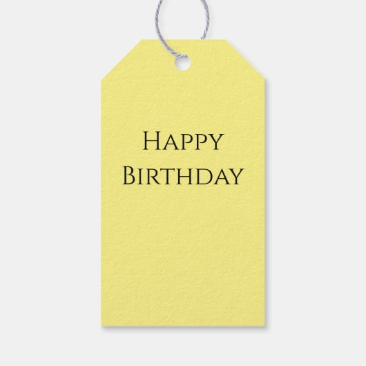 Cat editable Gift Tag Geschenkanhänger (Rückseite)