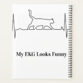 Cat EKG Calendar Planer (Rückseite)
