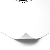 Cat EKG Poster (Ecke)