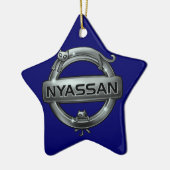 cat emblem 2 keramikornament (Links)